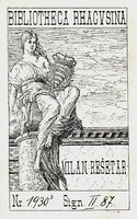 Ex libris M. Rešetara